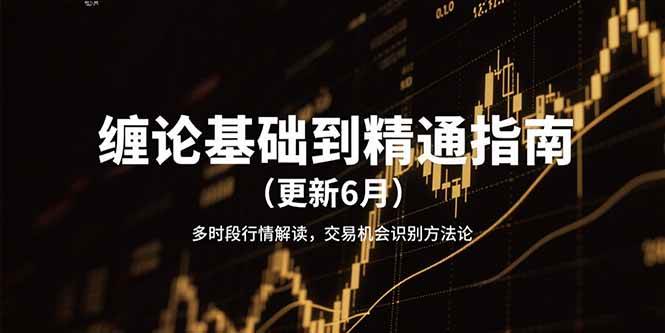 缠论基础到精通指南（更新6月）多时段行情解读，交易机会识别方法论-网创资源