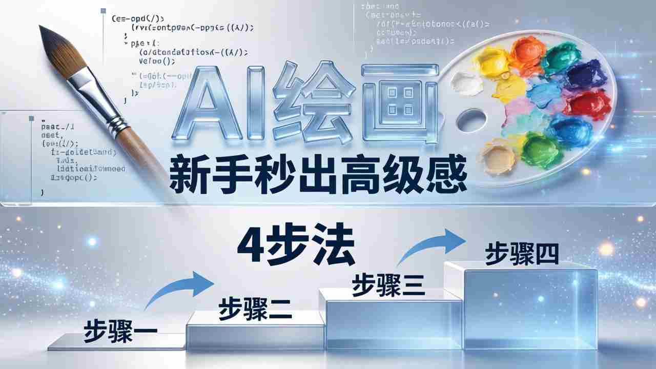 （18225期）AI绘画入门别再硬磕了！即梦4步法：万能提示词公式+BRTR框架，新手秒出高级感-网创资源
