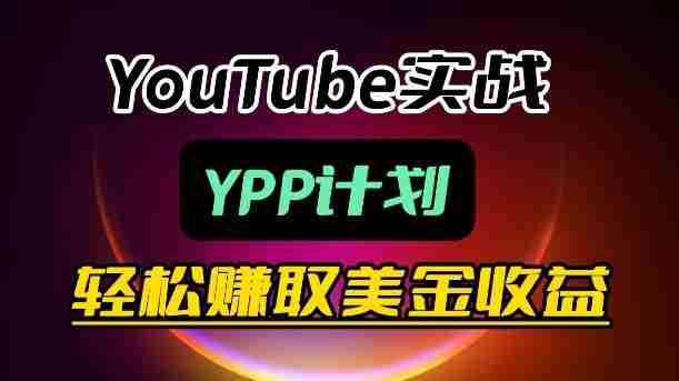 麦子甜带你玩转YouTube（YPP）：月入过1W实操课-网创资源