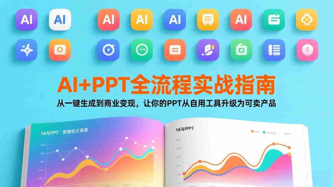 （17565期）AI+PPT全流程实战指南：从一键生成到商业变现，让你的PPT从自用工具升级为可卖产品-网创资源