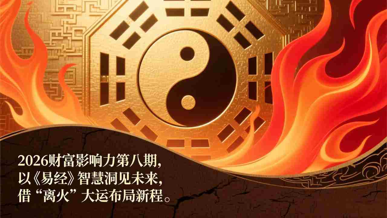 （17418期）2026财富影响力第八期，以《易经》智慧洞见未来，借“离火”大运布局新程-网创资源