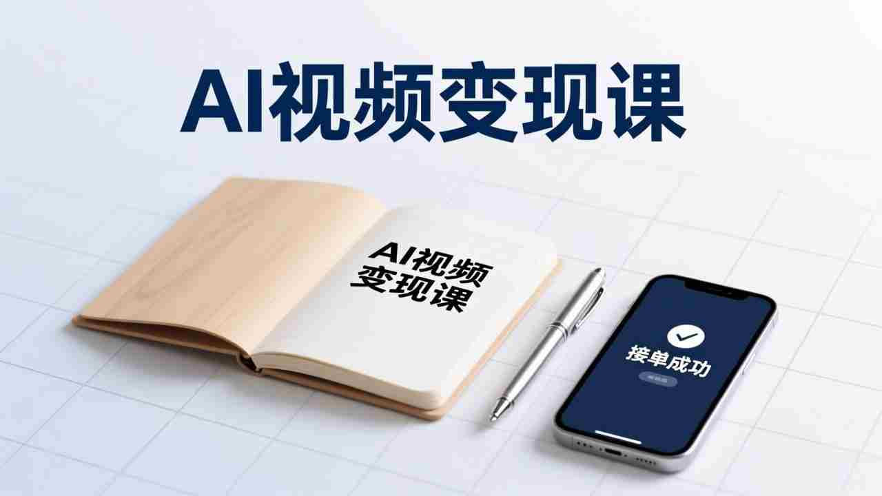 （17065期）AI视频变现课，学完即可创作短片、接商单，实现副业增收，单项目报价可达千元-网创资源