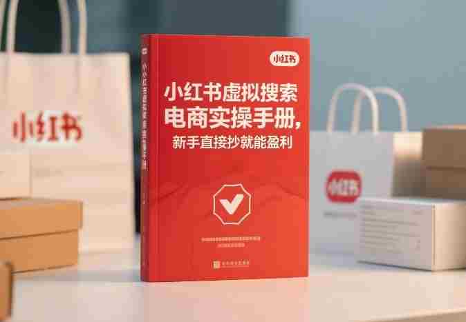 小红书​⁠‬​​⁠​‌​‬​⁠​‬‍‍‌​​​‬‌‍⁠​​​‌​⁠⁠​‬​​‬​​​​‌​‍虚拟搜索电商实操手册，新手直接抄就能盈利-网创资源