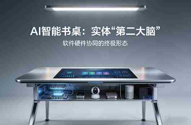 AI智能书桌搭建，构建你的实体“第二大脑”，软件硬件协同的终极形态-网创资源