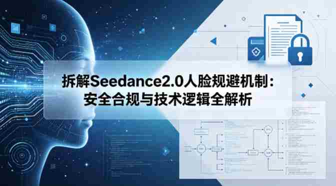 拆解Seedance2.0人脸规避机制：安全合规与技术逻辑全解析-网创资源