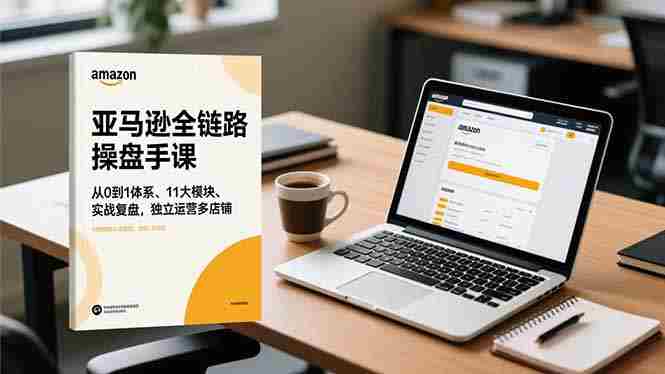 （16788期）亚马逊全链路操盘手课，从0到1体系、11大模块、实战复盘，独立运营多店铺-网创资源