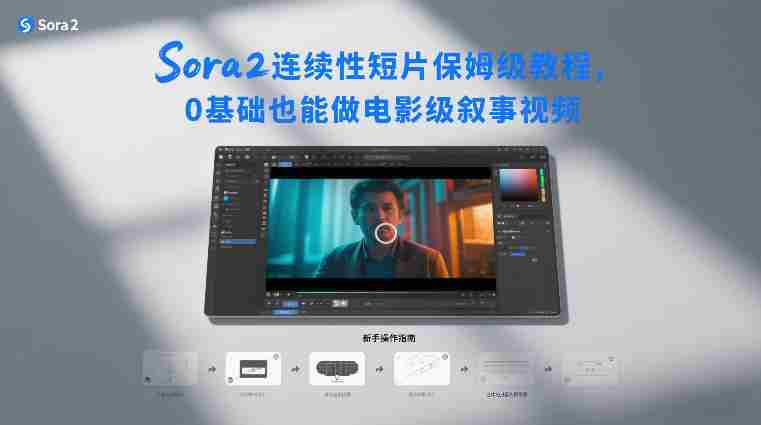 Sora2连续性短片保姆级教程，0基础也能做电影级叙事视频-网创资源