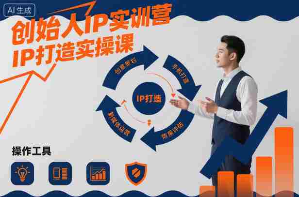 创始人IP实训营，IP打造实操课-网创资源