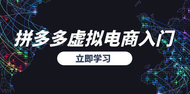 拼多多虚拟电商入门，精准选品方法论，无货源模式起盘技巧[db:副标题]-网创资源