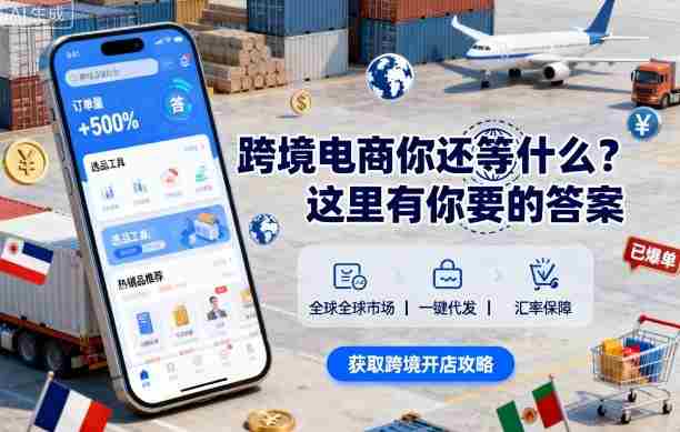 跨境电商你还等什么？这里有你要的答案【音频课】-网创资源