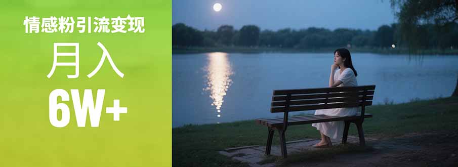 （15229期）情感粉引流变现实操课：单月变现6w+，情感粉引流变现实操课-网创资源