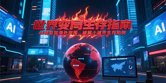 （15220期）付费文章《世界变局生存指南，AI转型加海外突围，破解小城市生存陷阱》-网创资源