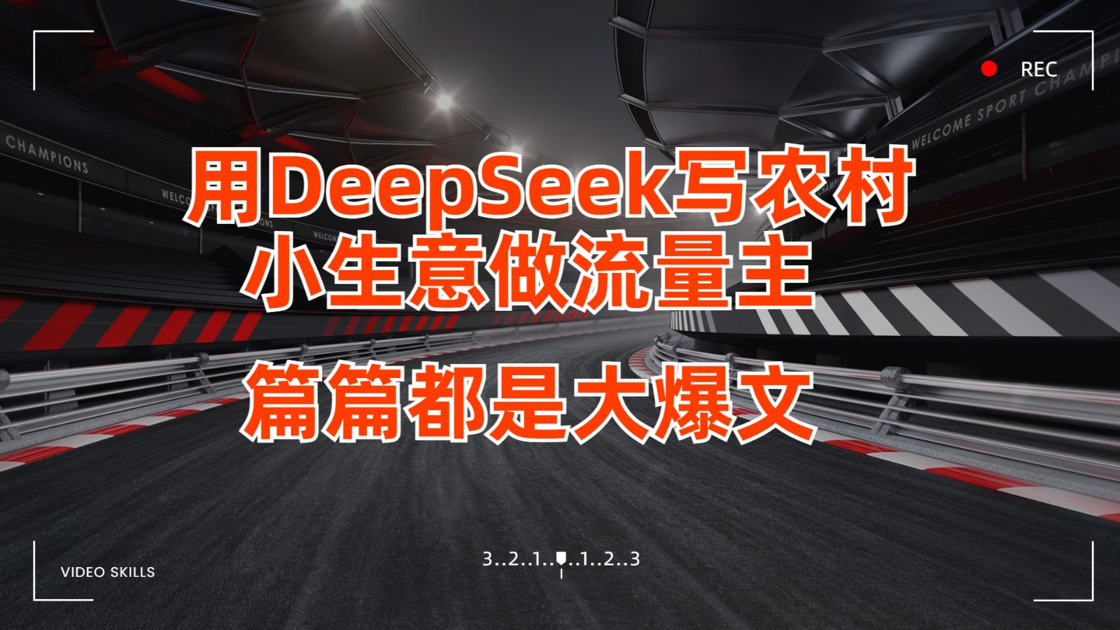 用DeepSeek写农村小生意做流量主，篇篇都是大爆文-网创资源