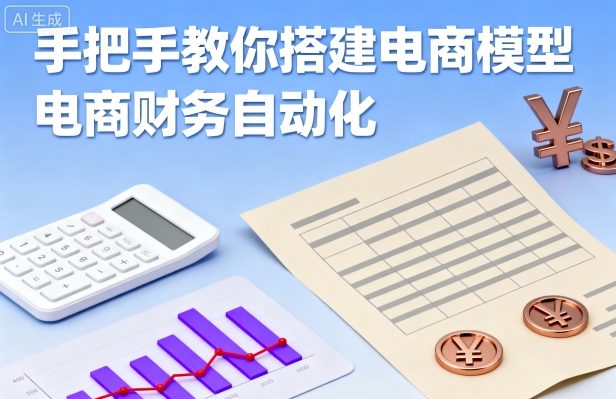 手把手教你搭建电商模型-电商财务自动化-网创资源