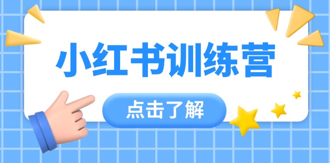 （14545期）小红书训练营，助小白入门，掌握技巧变达人，课程实操又全面（12节课）-网创资源