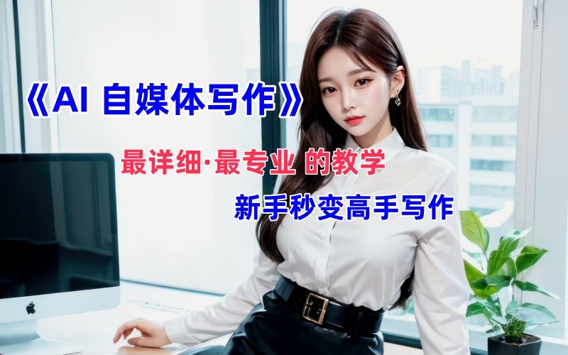 全网最全最细最专业的“AI自媒体写作”教学，新手小白秒变写作高手！-网创资源