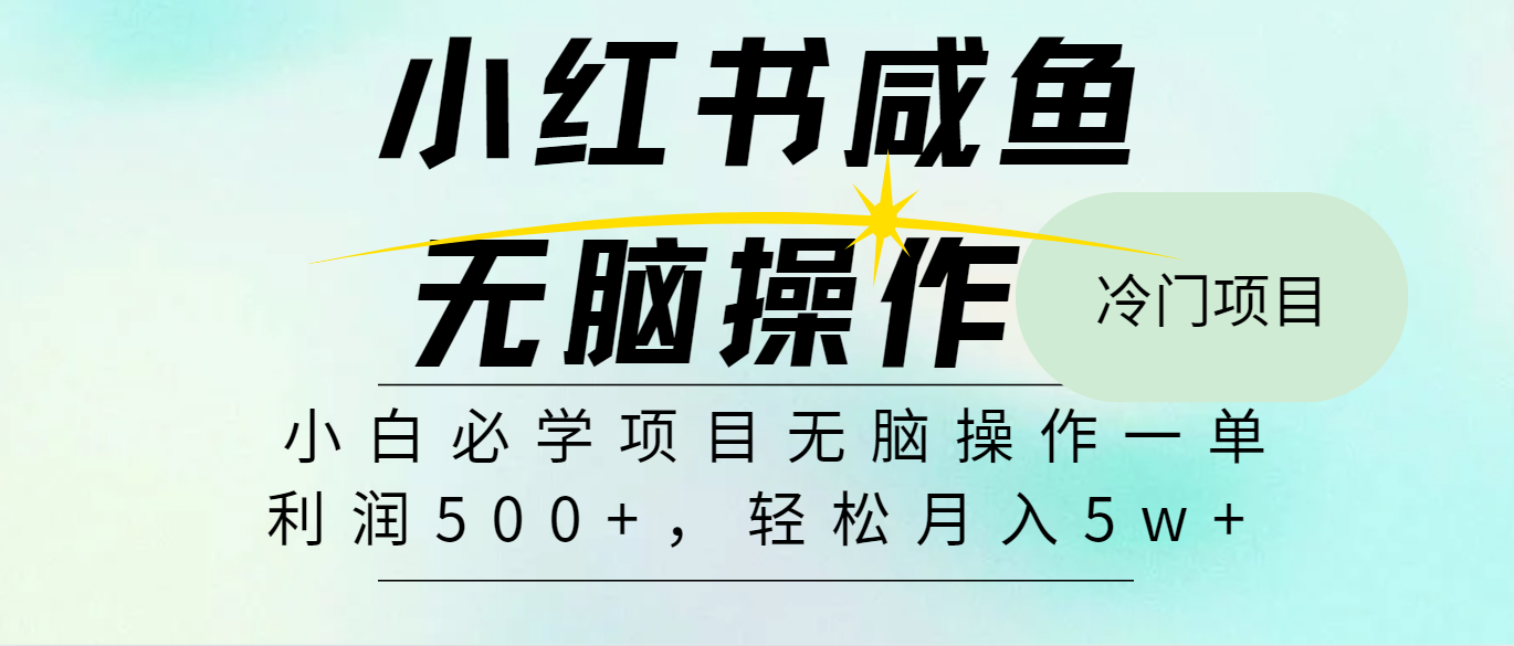 全网首发2024最热门赚钱暴利手机操作项目，简单无脑操作，每单利润最少500+-网创资源