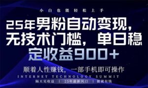 （14449期）25年粉丝全自动转现，新手快速上手，日入900-网创资源