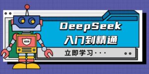 （14284期）DeepSeek入门到精通，包含初入职场应用及真实身份饰演，收服手册及顶尖引导词-网创资源