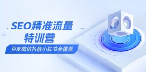 （13851期）SEO精准流量特训营，百度微信抖音小红书全覆盖，带你搞懂搜索优化核心技巧-网创资源
