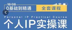 操盘手思维、个人IP、MCN孵化打造千万粉丝IP的运营方法论-网创资源