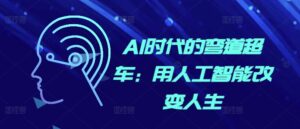 AI时代的弯道超车：用人工智能改变人生-网创资源