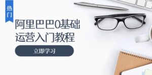 （13291期）阿里巴巴运营零基础入门教程：涵盖开店、运营、推广，快速成为电商高手-网创资源