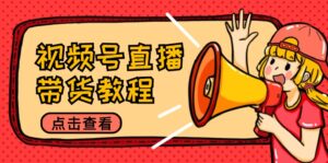 （12796期）视频号直播带货教程：选品思路与话术拆解/掌握多种带货套路/提升直播效果-网创资源