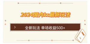 （12779期）国内ks最新玩法 单场收益500+-网创资源