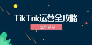 （12739期）TikTok实战运营全攻略：从下载软件到变现，抖音海外版实操教程-网创资源