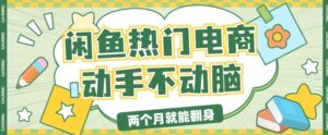 电商平台卖显示器月入过W，最新干货分享，小白轻松上手-网创资源