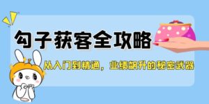 （12247期）从入门到精通，勾子获客全攻略，业绩飙升的秘密武器-网创资源