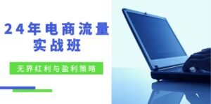 （12168期）24年电商流量实战班：无界 红利与盈利策略，终极提升/关键词优化/精准…-网创资源