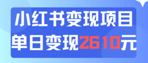 （11885期）运用小红书的卖材料单日引流方法150人当日转现2610元小白可实际操作（实例教程 材料）-网创资源