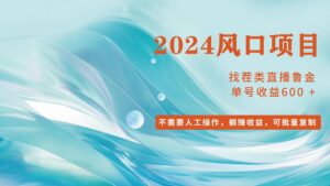（11868期）新手轻轻松松下手，当日盈利600 ，可大批量复制推广-网创资源
