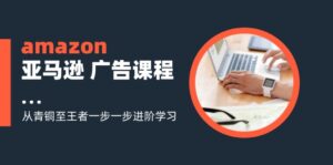 （11839期）amazon亚马逊平台 广告宣传课程内容：从黄铜至霸者一步一步升阶学习培训（16节）-网创资源