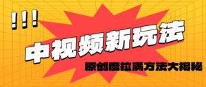 （11735期）轻松原创，高效爆款领域揭秘！-网创资源