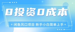 （11614期）最新风口项目闲鱼空调3.0玩法，月入过万，真正的0成本0投资项目-网创资源