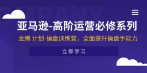 （11625期）亚马逊-高阶运营必修系列，龙腾 计划-操盘训练营，全面提升操盘手能力-网创资源