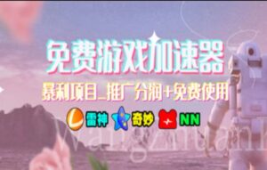 （11468期）暑假风口项目，加速器拉新，轻松日入1000＋，有手就行，老奶奶都会-网创资源