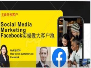 Facebook实际操作做大做强出口外贸客户池，实现快速转换顾客/打造出Facebook账户/如何做推广到公域等-网创资源