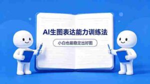 （18377期）AI生图不是做漂亮图，而是表达能力。这套方法让小白也能稳定出好图-网创资源
