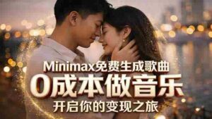 (18401期)Minimax免费生成歌曲实测!0成本做音乐,说唱流行Lofi一键生成-网创资源