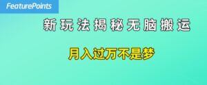 易操作，每日50美金收益，运送就是赚钱的关键所在【揭密】-网创资源