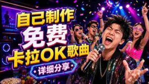 （18610期）免费卡拉OK歌曲制作全攻略：音轨分离字幕制作，零基础快速做出专业K歌视频-网创资源