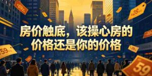 付费文章:房价触底,该操心房的价格还是你的价格-网创资源