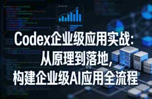 Codex企业级应用实战：从原理到落地，构建企业级AI应用全流程-网创资源