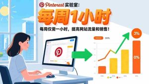 （17505期）Pinterest实验室：每周仅需一小时，提高网站流量和销售！-网创资源