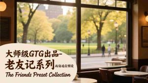 （17403期）大师级GTG出品-老友记系列AI自适应预设The Friends Preset Collection-网创资源