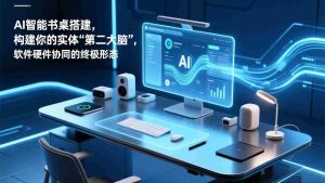 （17363期）AI智能书桌搭建，构建你的实体“第二大脑”，软件硬件协同的终极形态-网创资源
